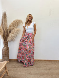 Falda Envolvente Rosada