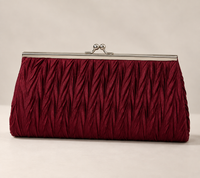 Cartera Fiesta Burdeo