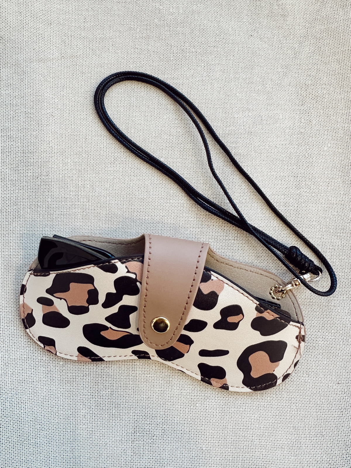 Estuche Anteojos Print Beige