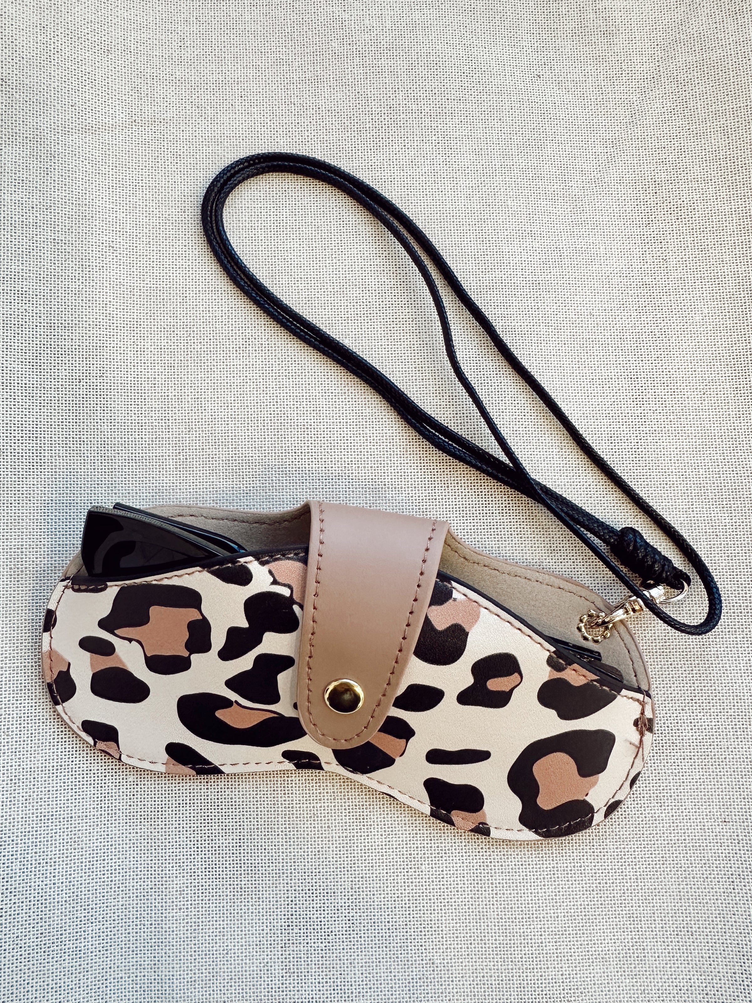 Estuche Anteojos Print Beige
