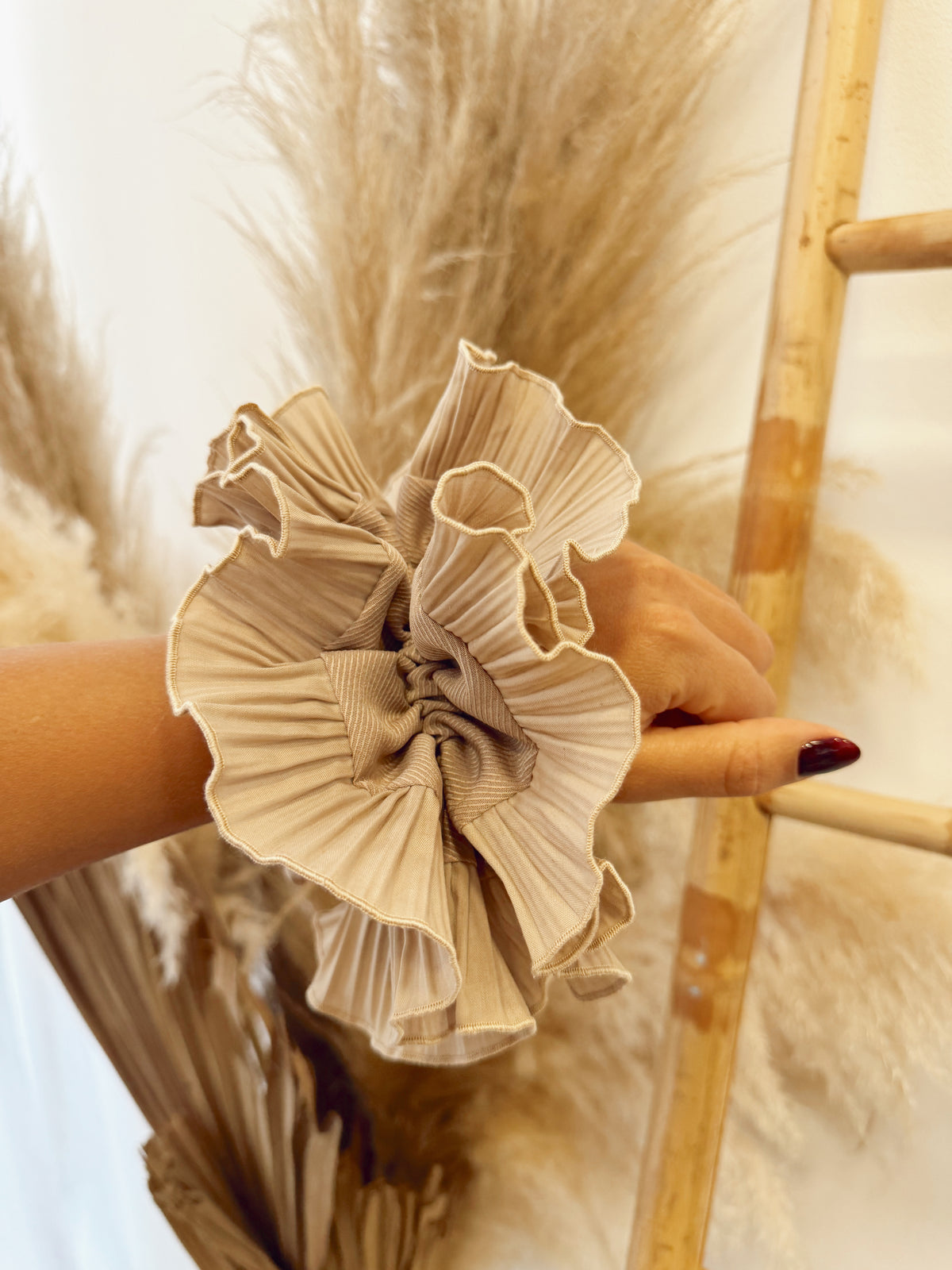 Colet Doble Vuelo Beige