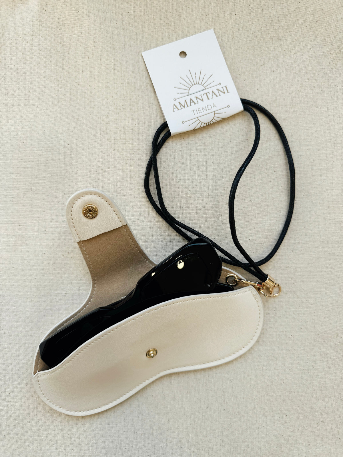 Estuche Anteojos Beige