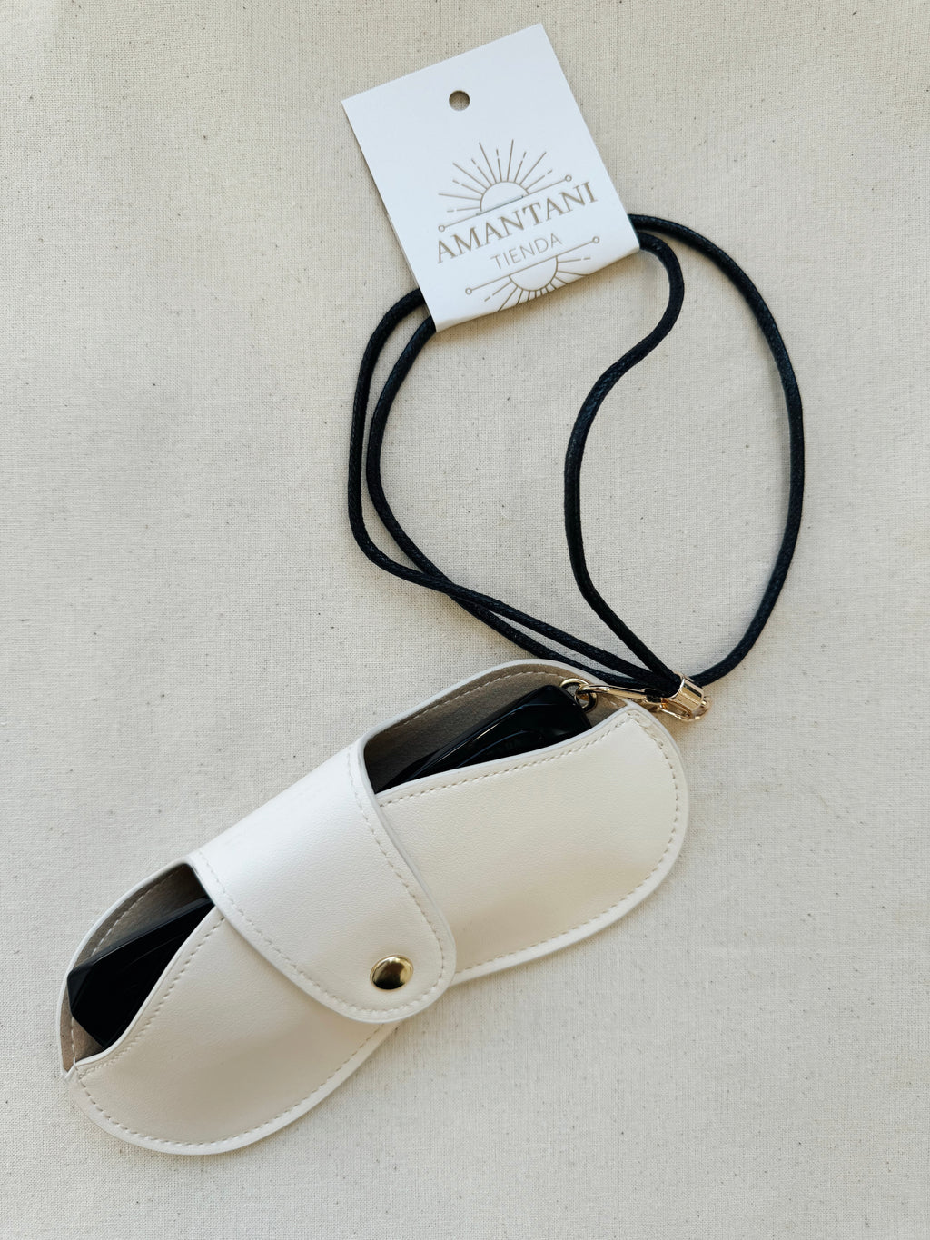 Estuche Anteojos Beige