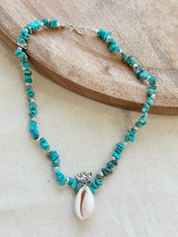 Collar Turquesa Elefante