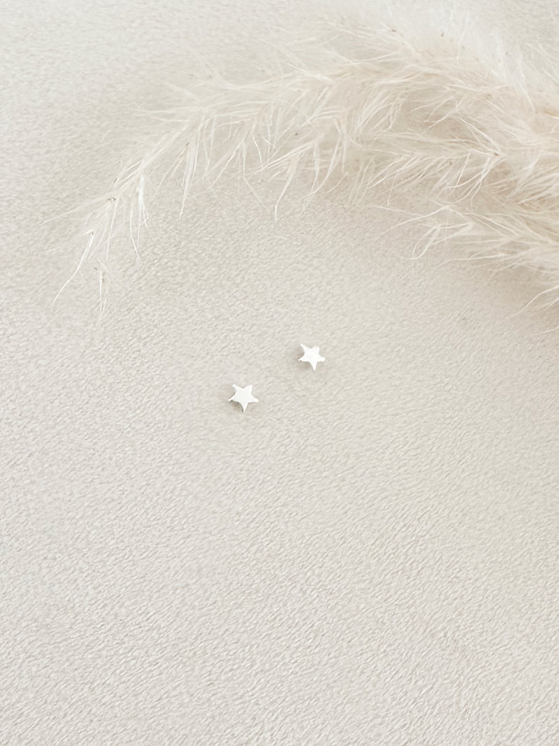 Aro Plata Estrella Pequeña 01