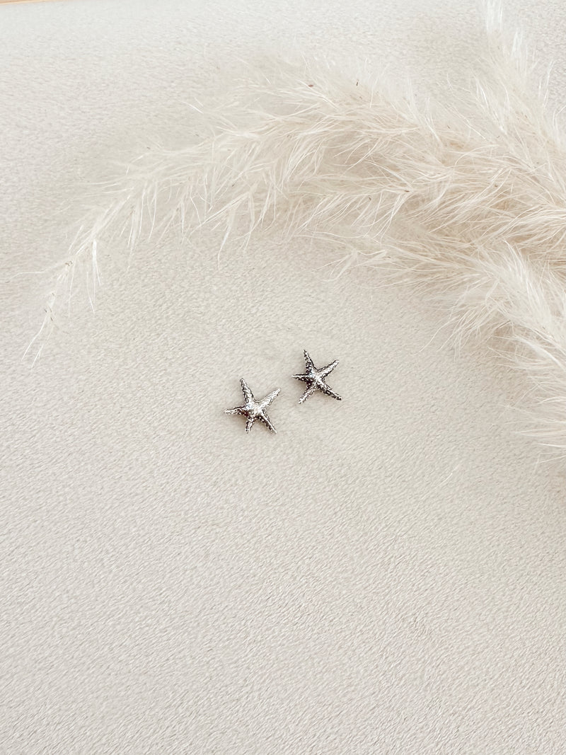 Aro Plata Estrella de Mar 10