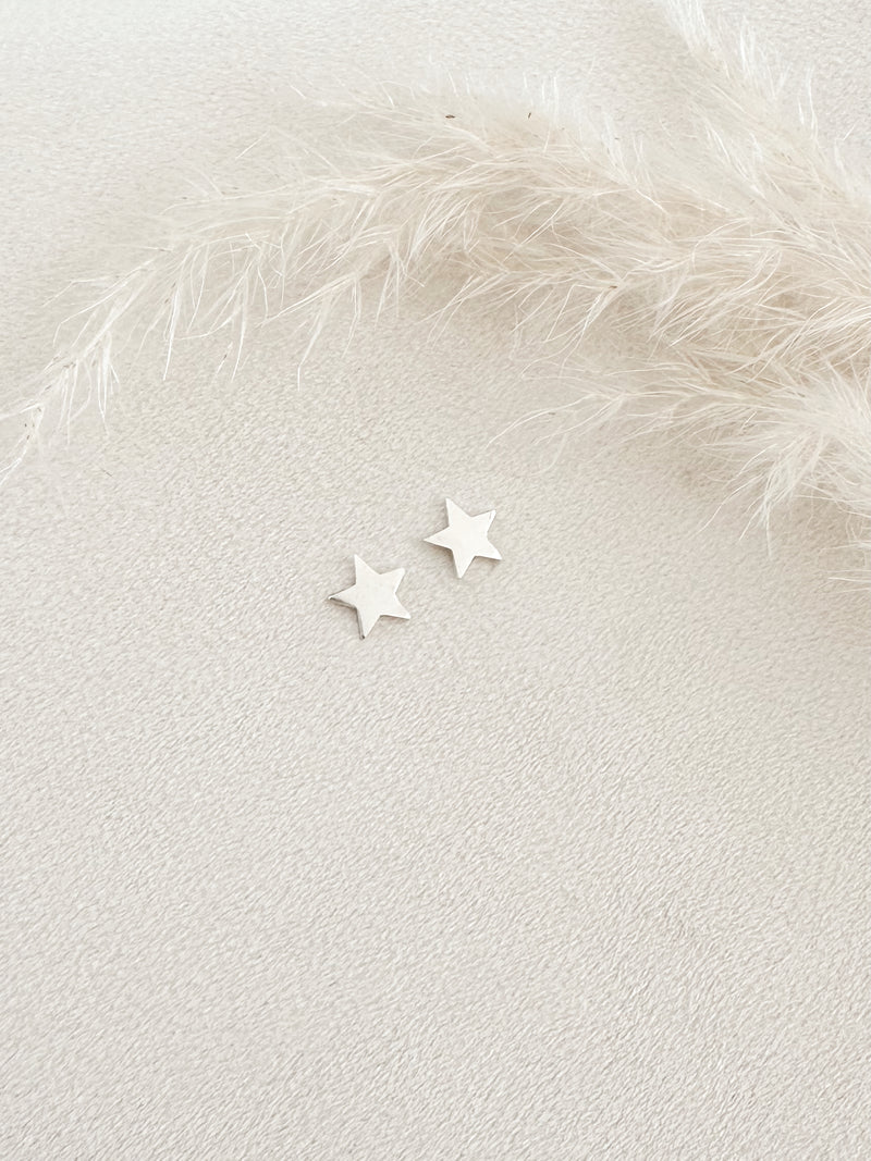 Aro Plata Estrella Grande 12