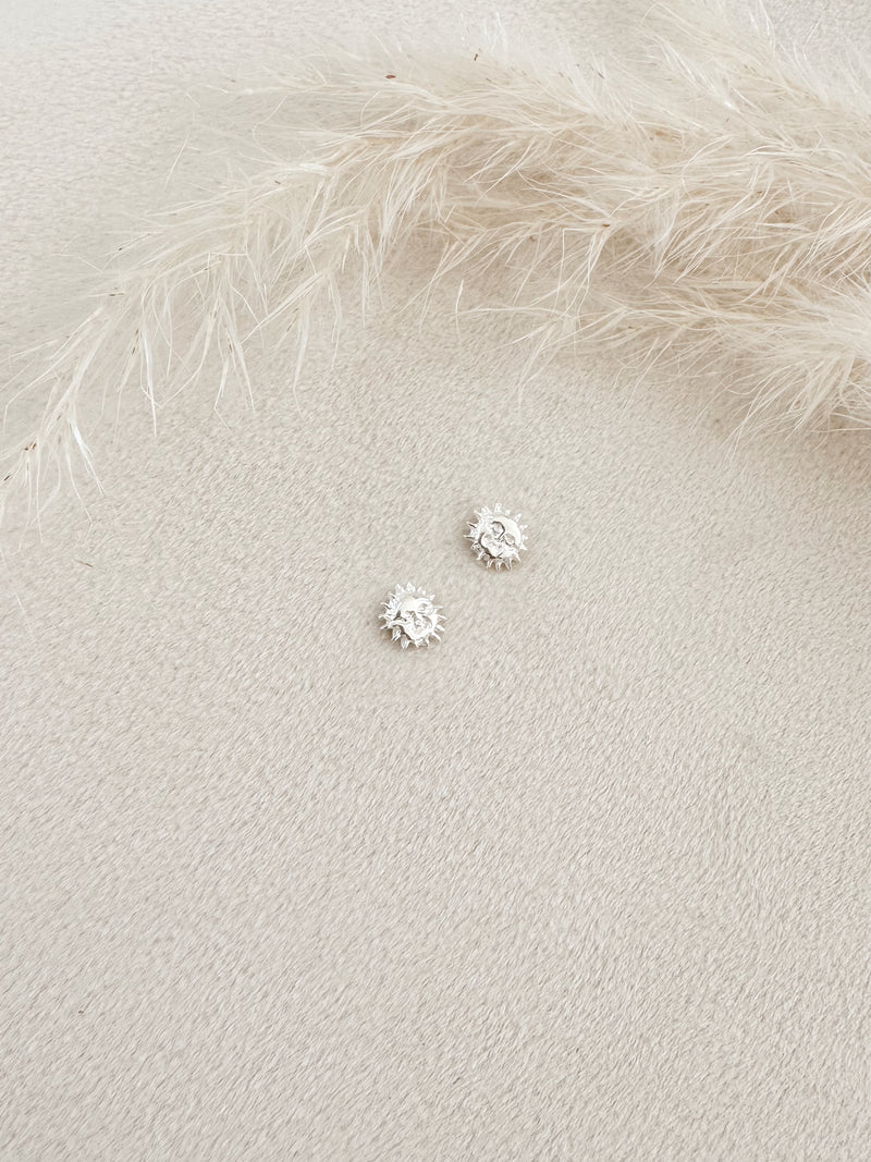 Aro Plata Sol Cara 15