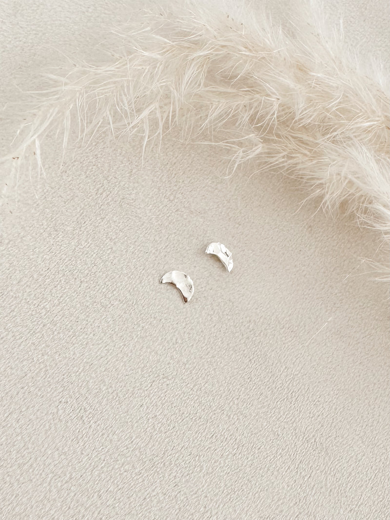 Aro Plata Luna Textura 21