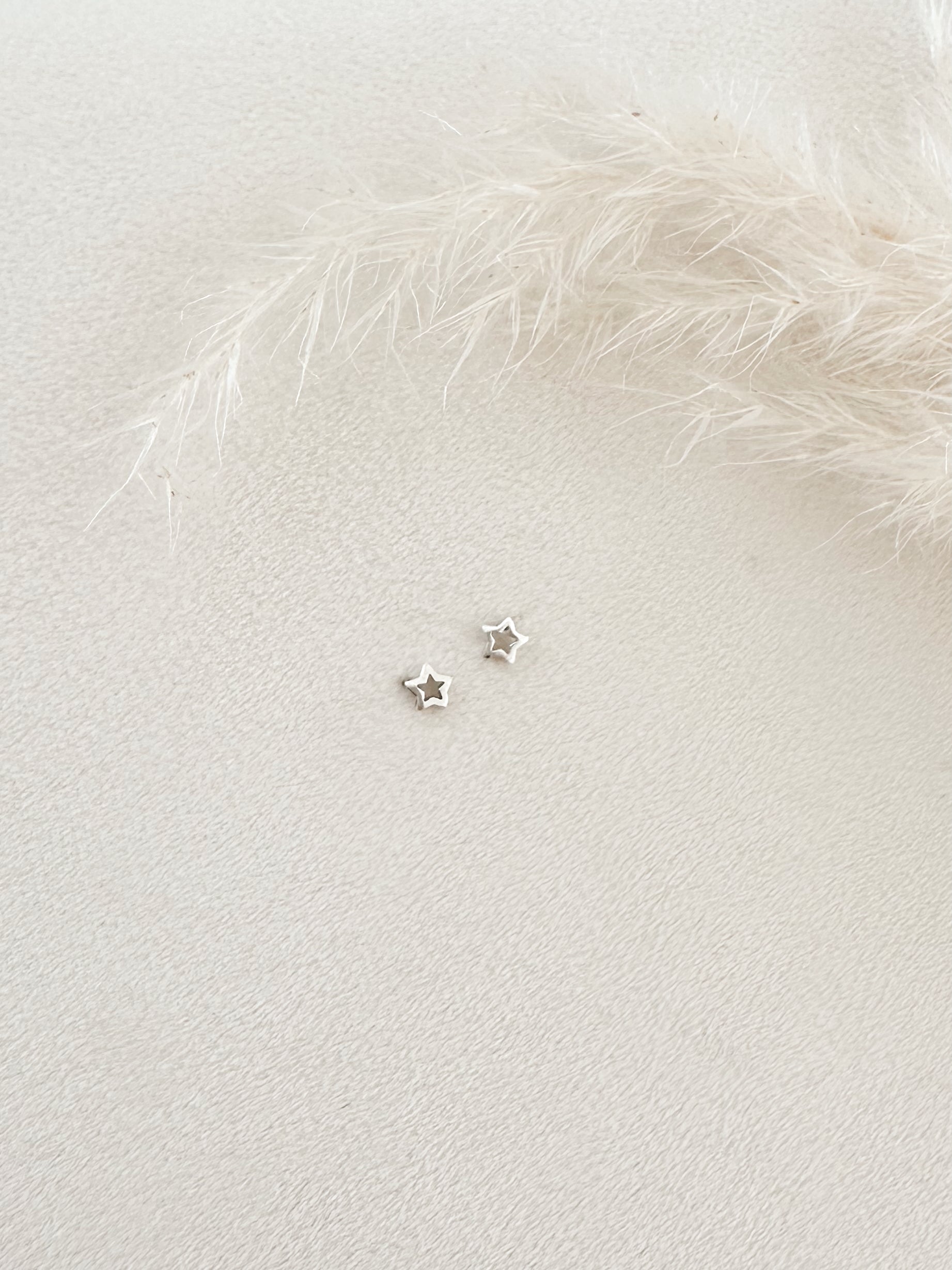 Aro Plata Mini estrella 22