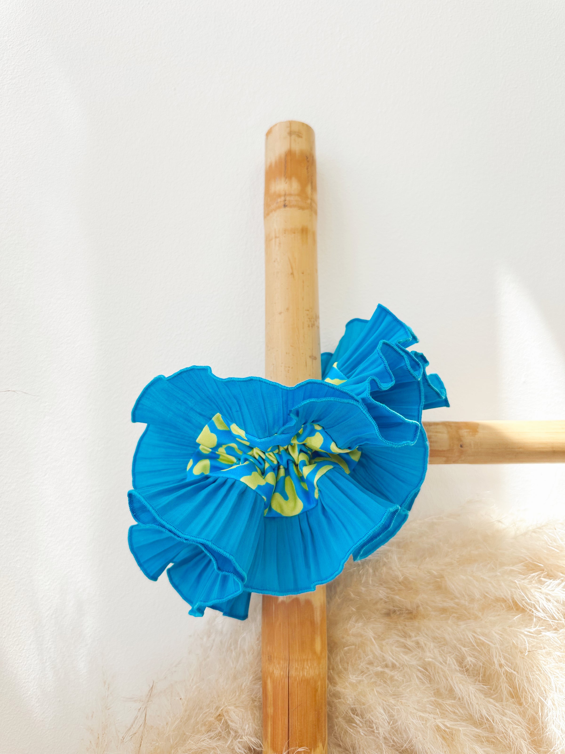 Colet Doble Vuelo Celeste Fuerte Fluor