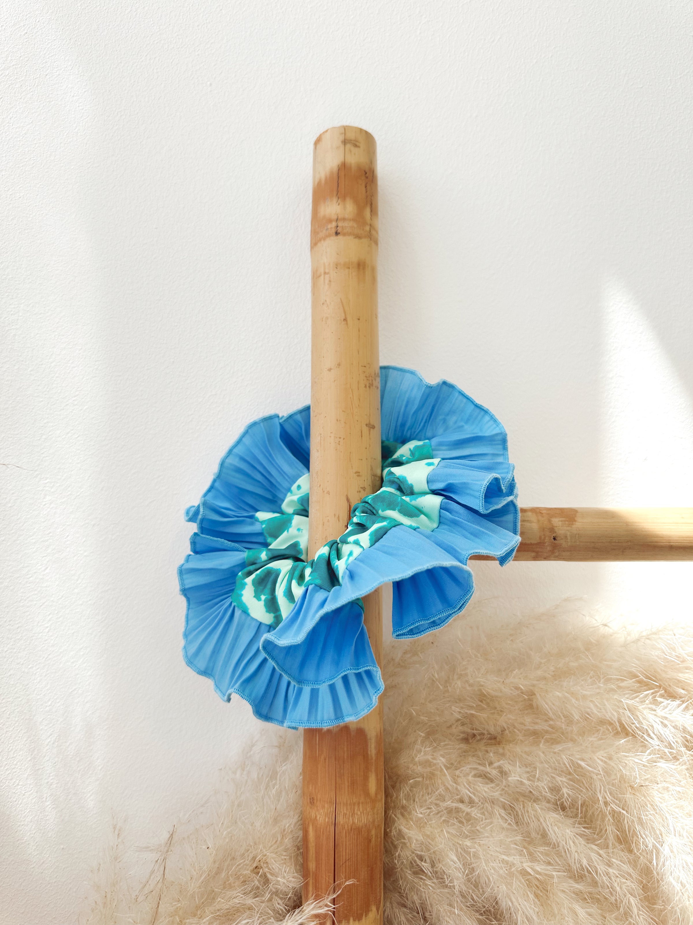 Colet  Doble Vuelo Celeste Turquesa