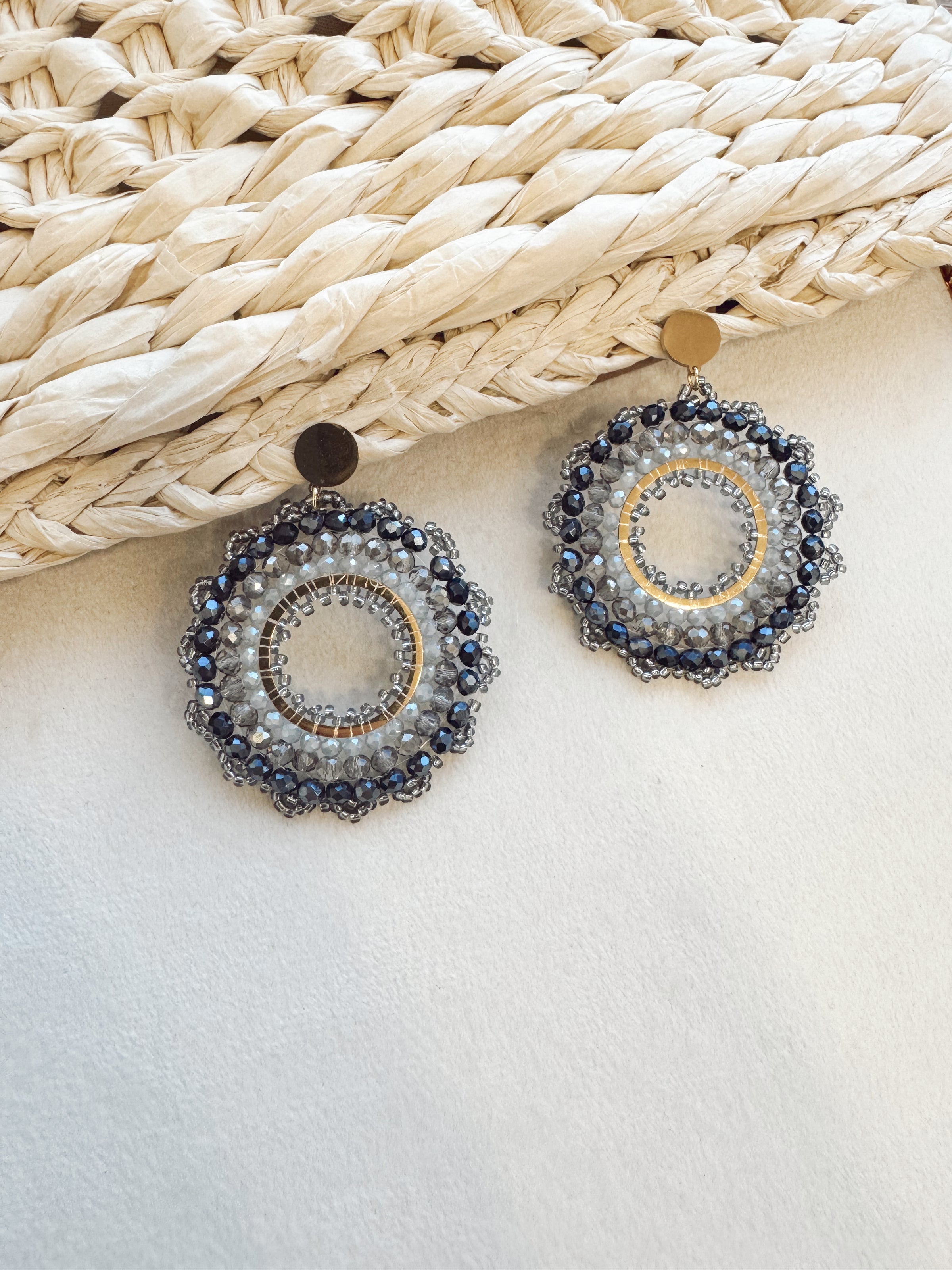 Aros Mostacilla Gris