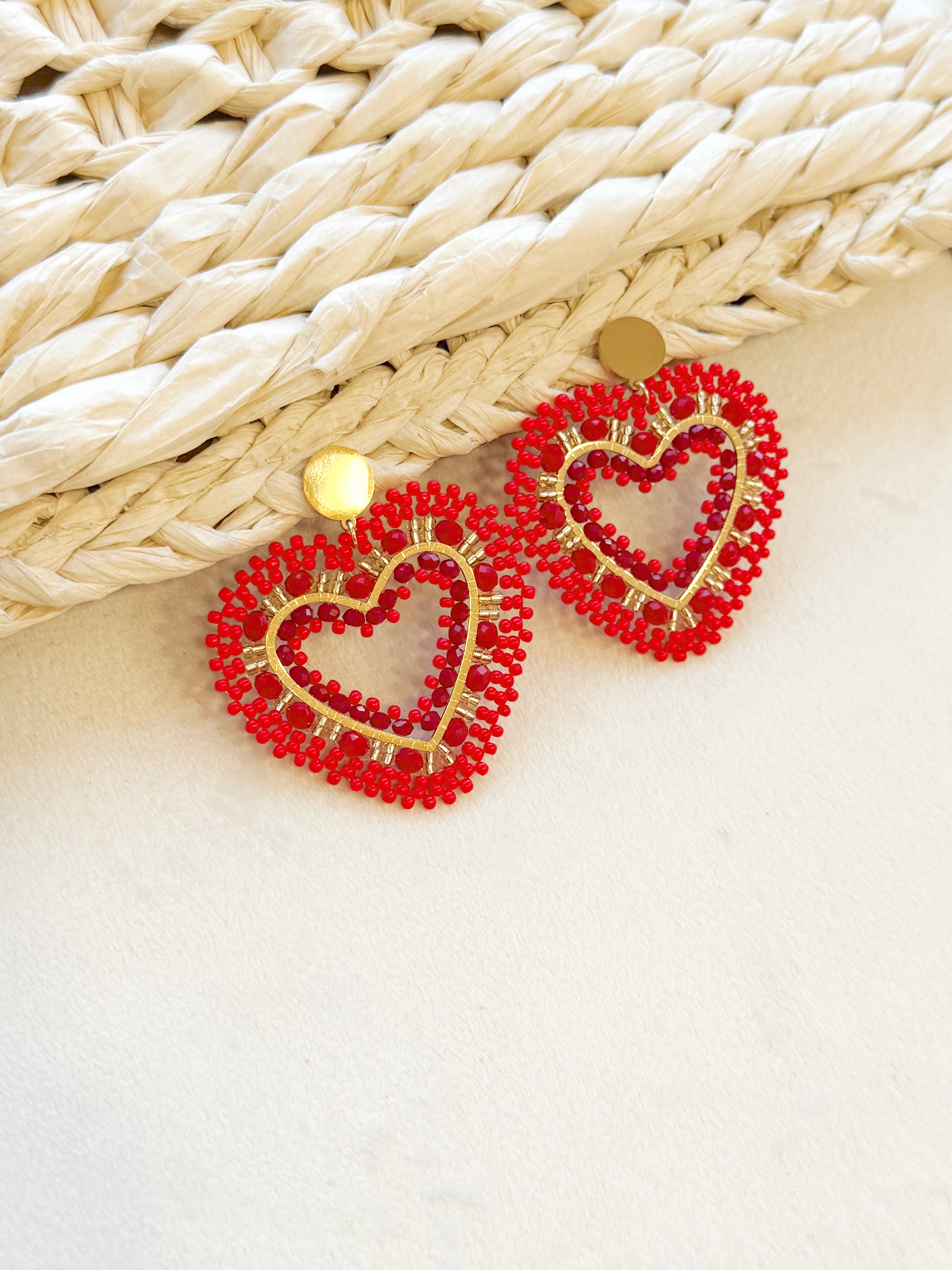 Aros Mostacilla Corazón