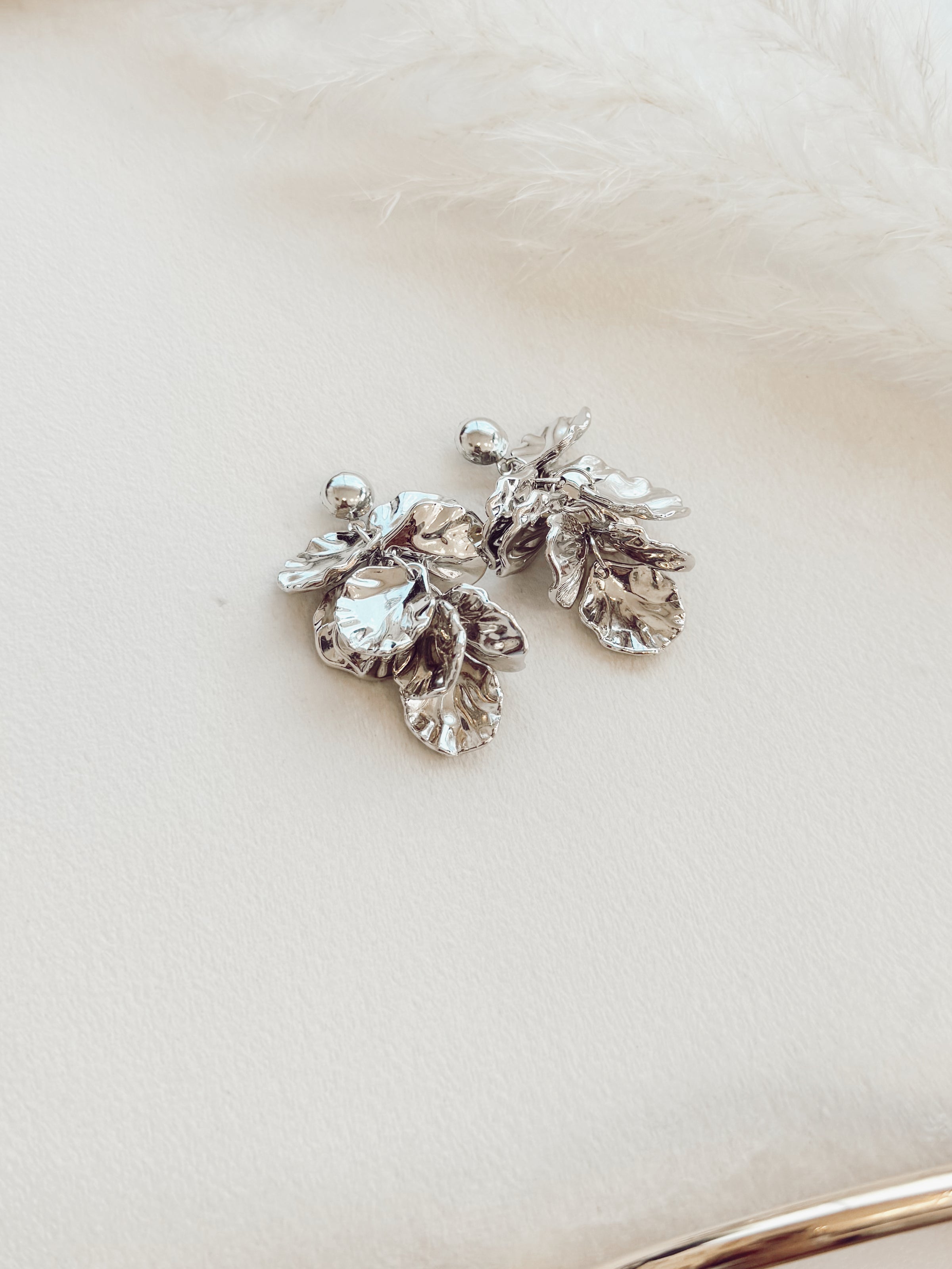 Aros Colgante plateado