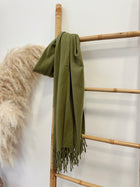 Bufanda cashmere Verde*