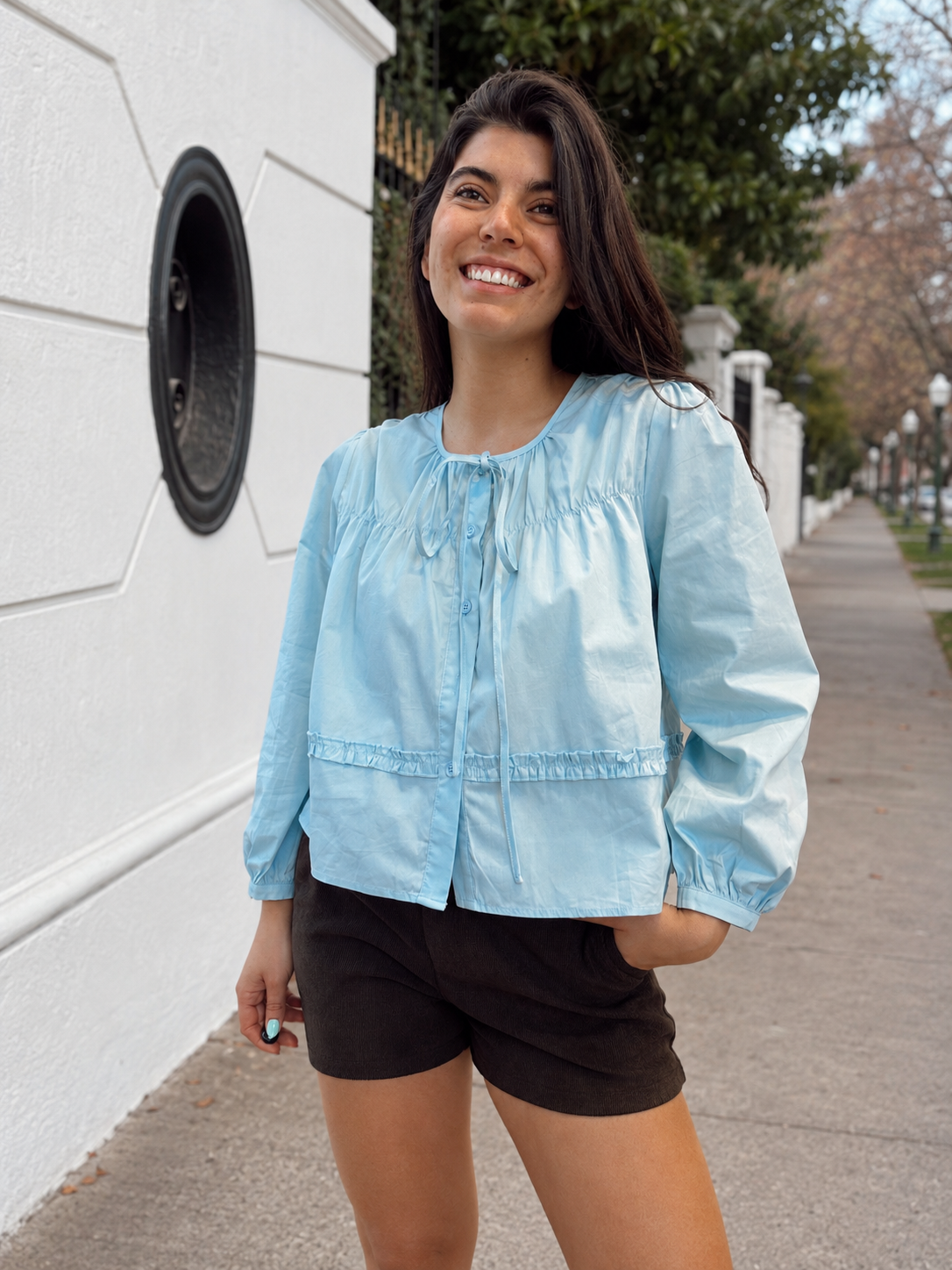 Blusa Orquidea
