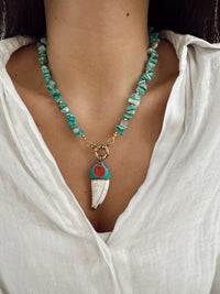 Collar Turquesa Cacho