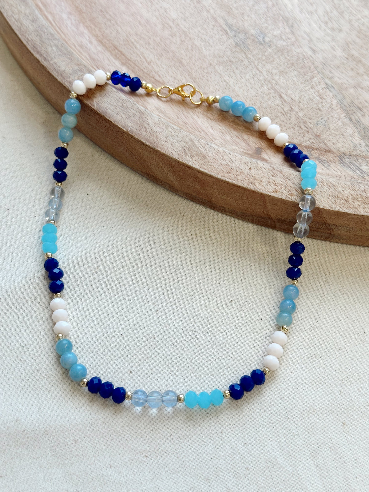 Collar Azul Celeste