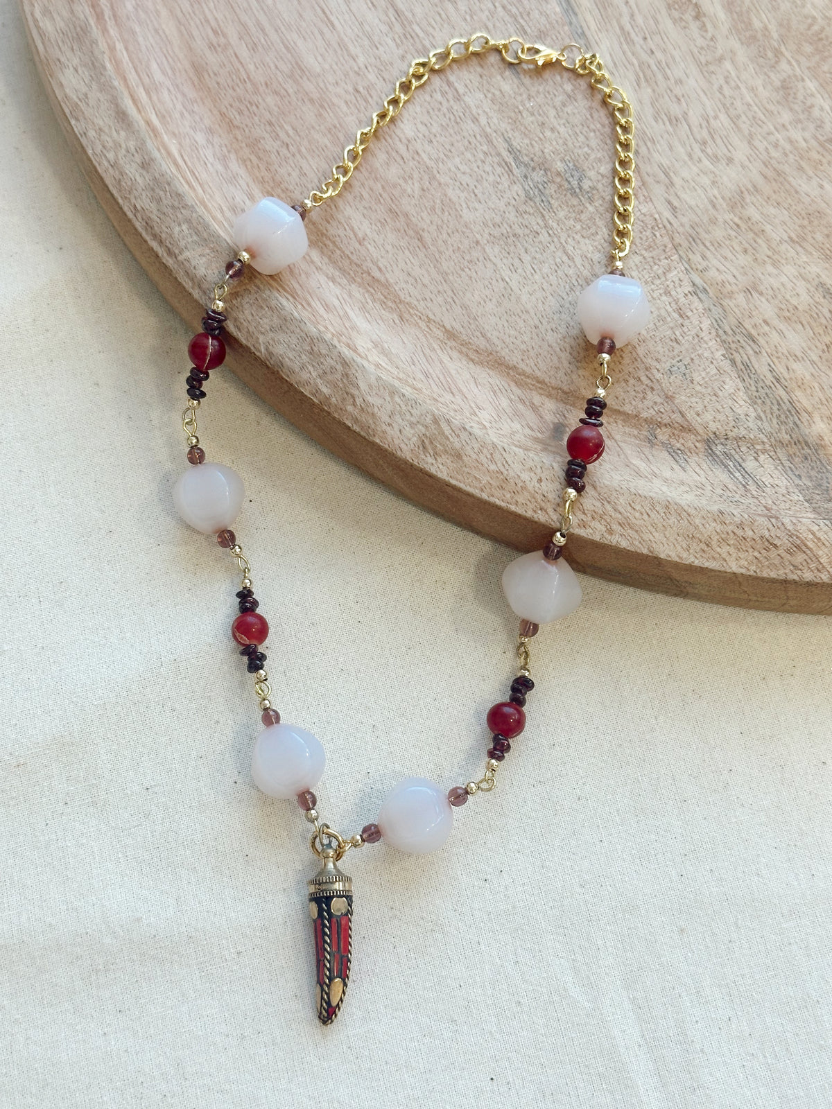 Collar Rosa Cacho