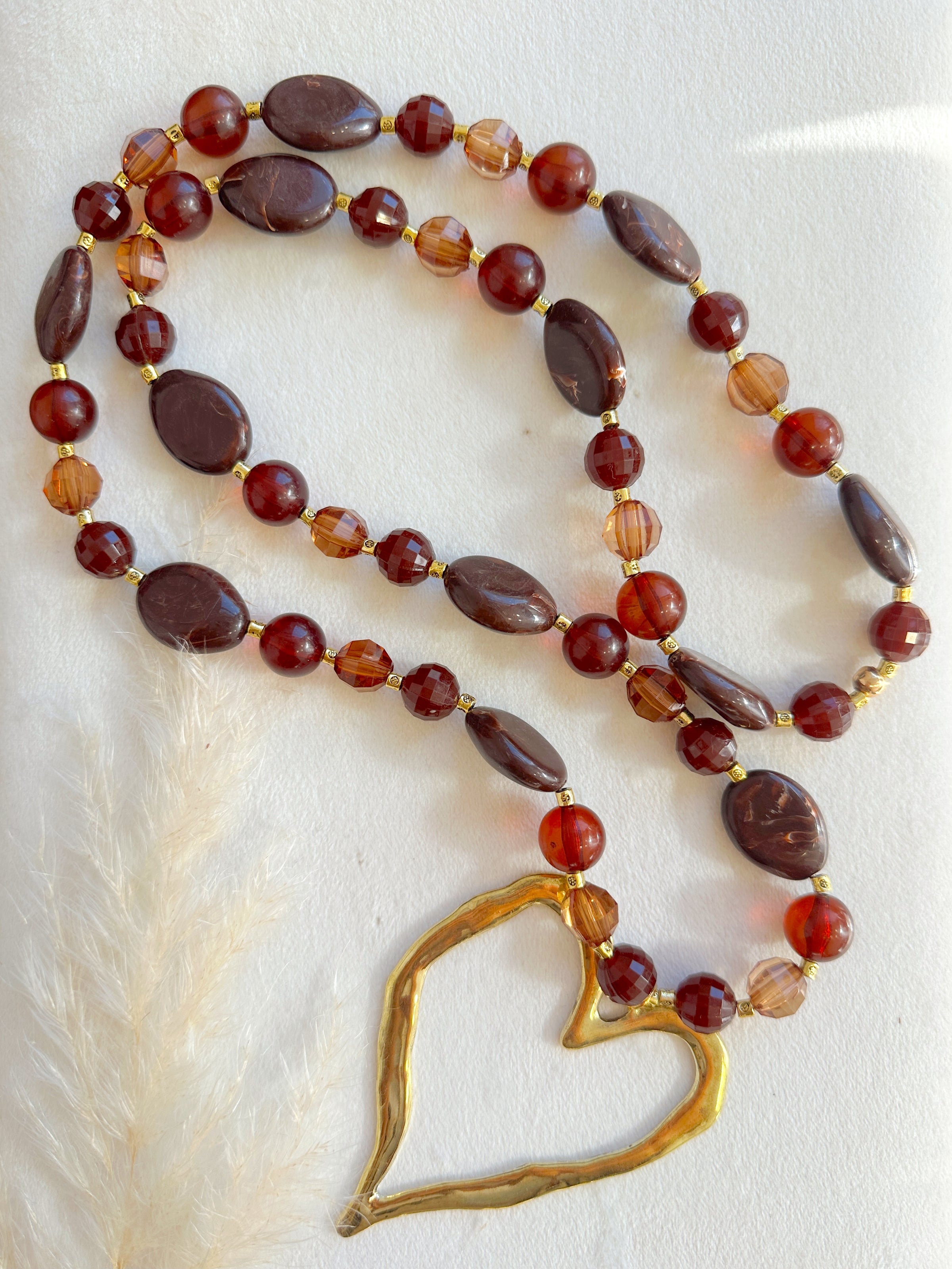 Collar Café Corazón