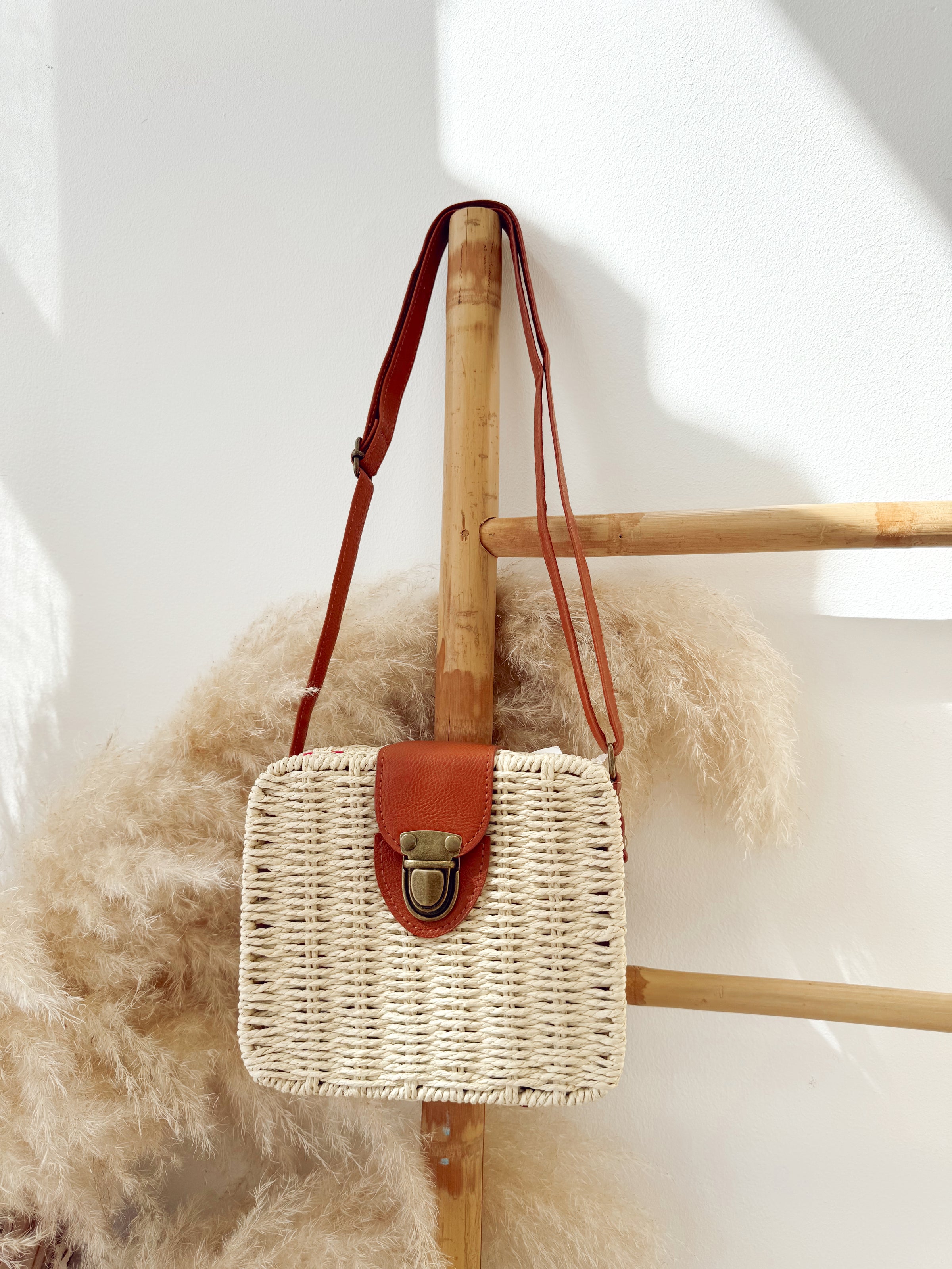 Bolso Mikonos Crema