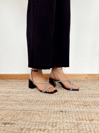 Sandalias Negras Fiesta