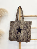 Bolso Estrella Print Camel