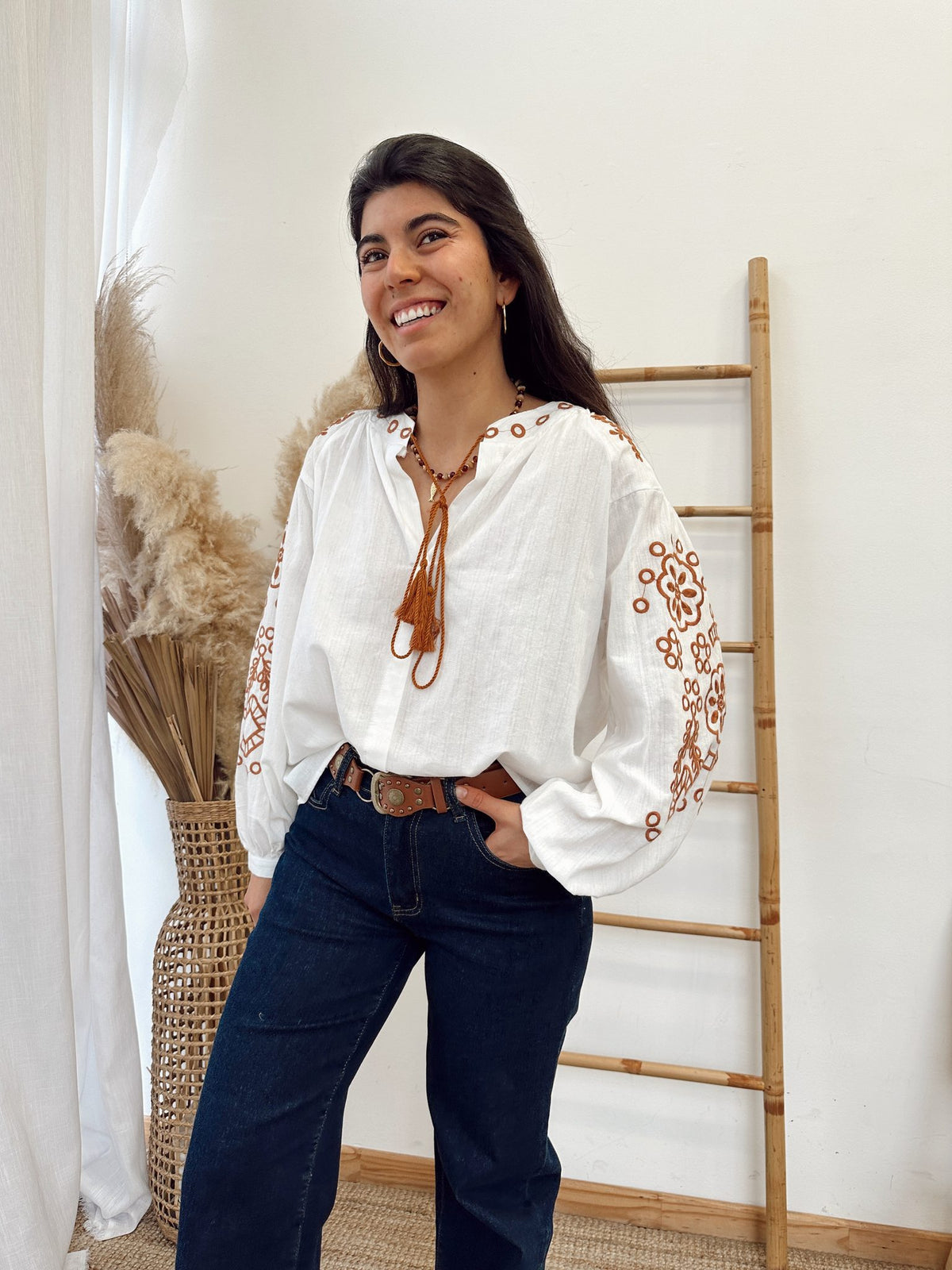 Blusa Bordada Amapola