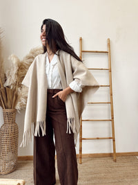 Ruana Lisa Beige