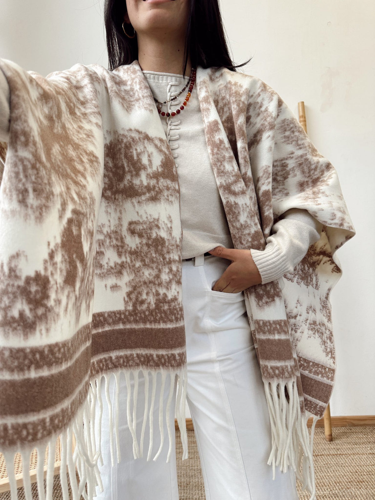 Ruana Diseños Beige