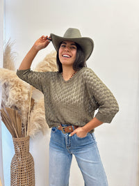 Polera Tejida Laurel