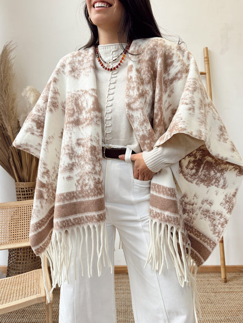Ruana Diseños Beige
