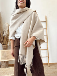 Ruana Lisa Beige