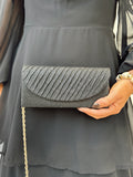 Cartera Fiesta Ondas Negra