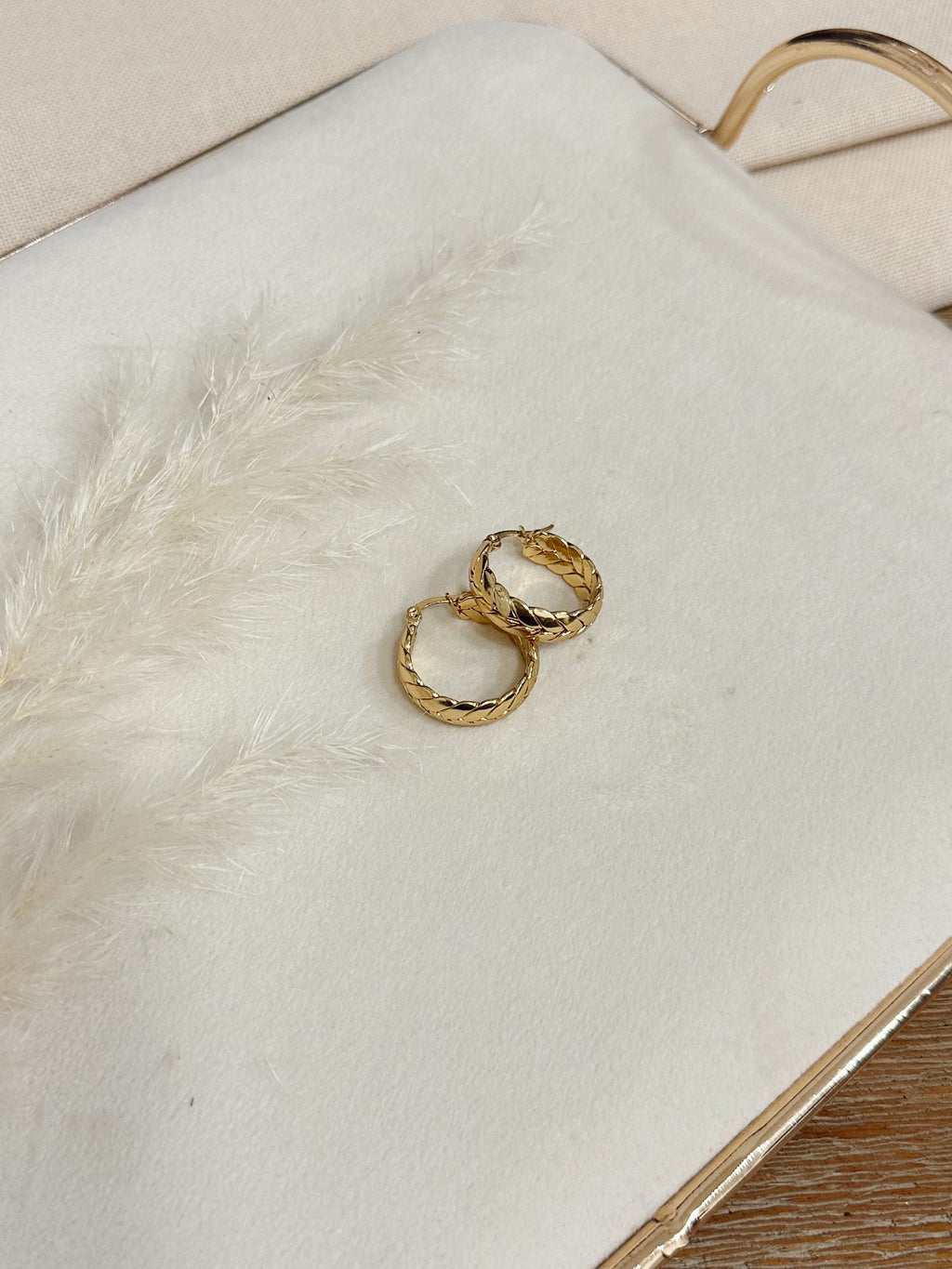 Aros Dorado Estilo Frances