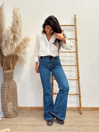Pantalon Jeans Tachas
