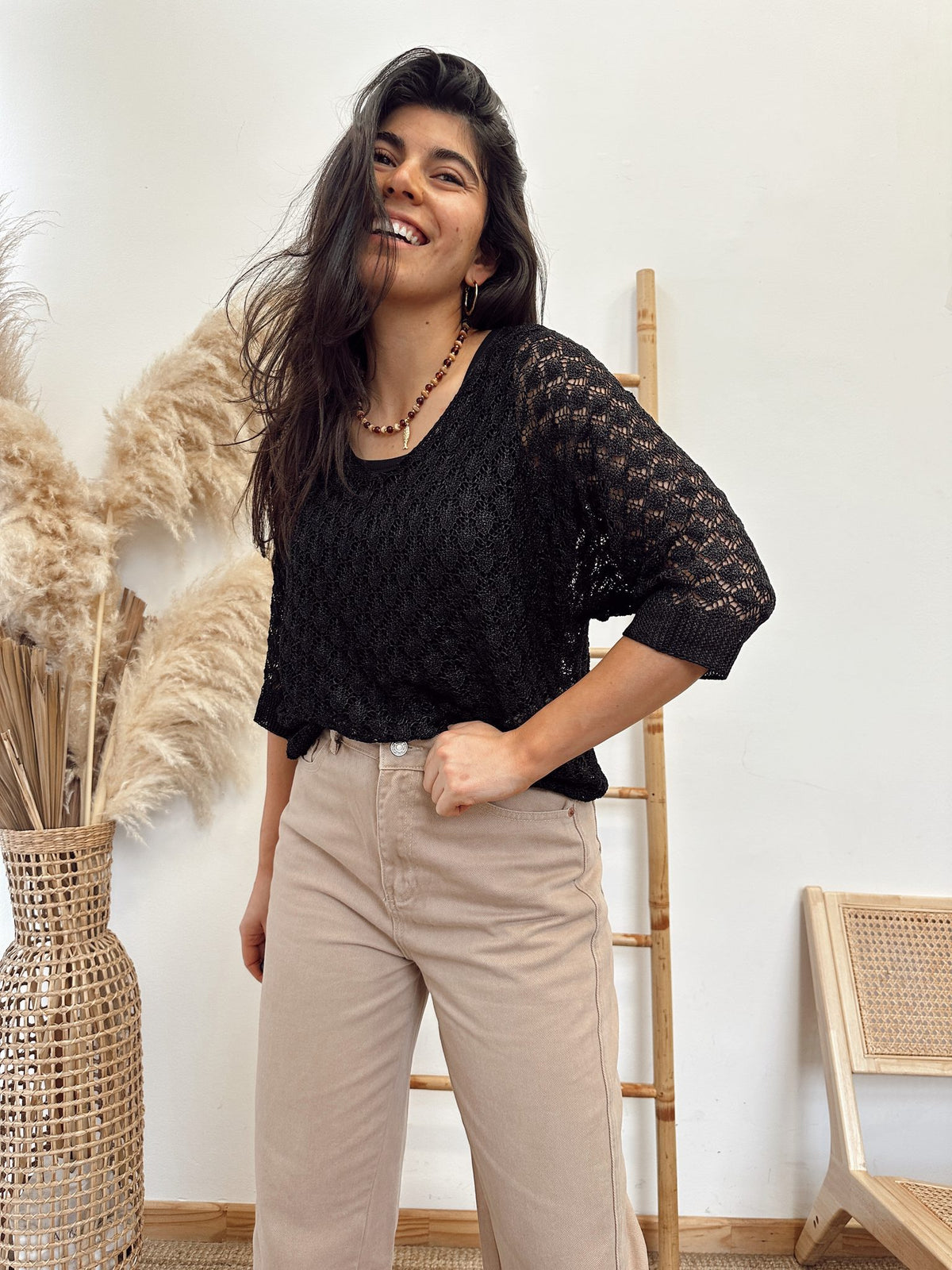 Polera Tejida Laurel