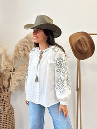 Blusa Bordada Amapola