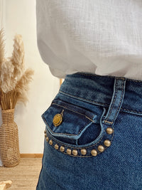 Pantalon Jeans Tachas