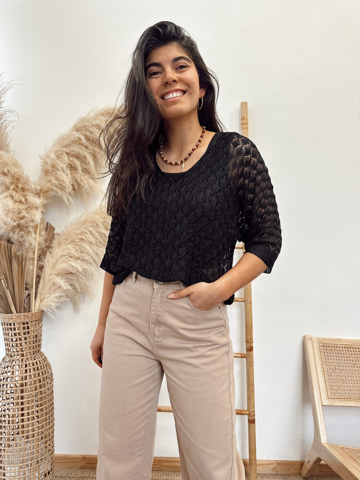Polera Tejida Laurel