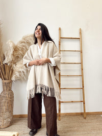 Ruana Lisa Beige