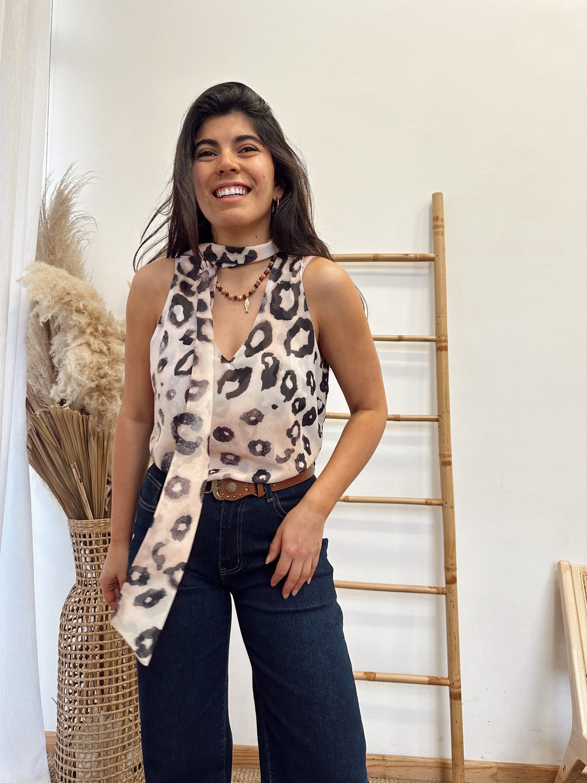 Blusa estampada Aurora