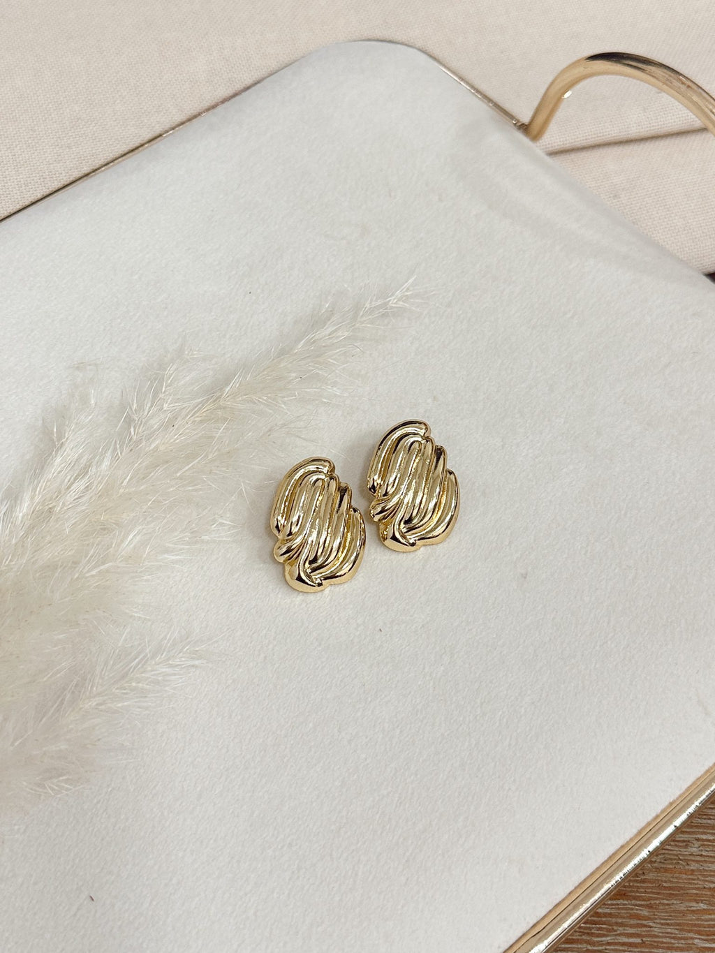 Aros Dorado Acanalada