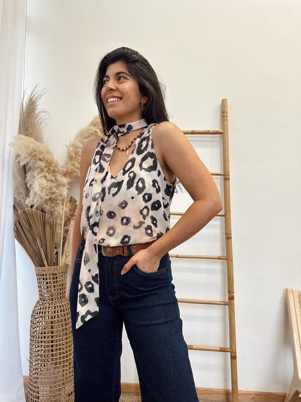 Blusa estampada Aurora