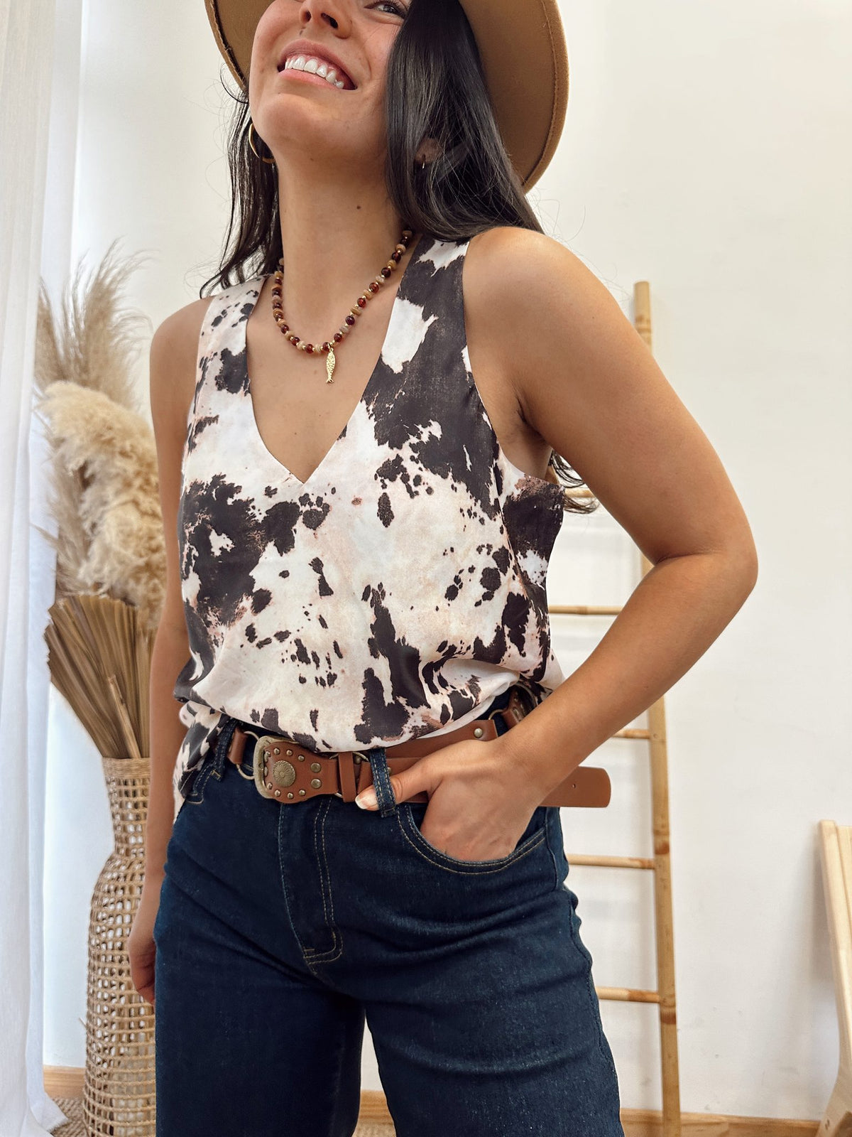 Blusa estampada Aurora