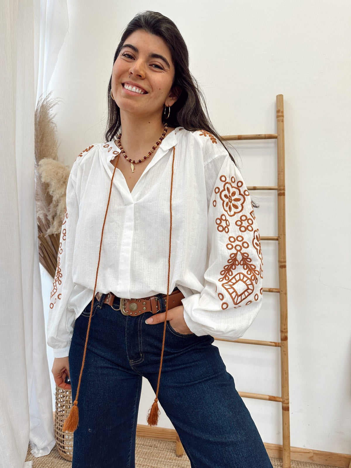 Blusa Bordada Amapola