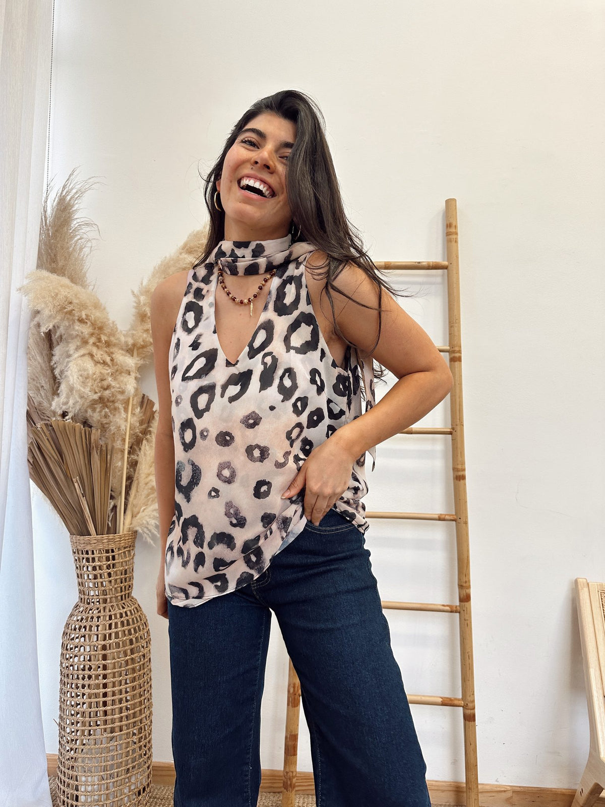 Blusa estampada Aurora