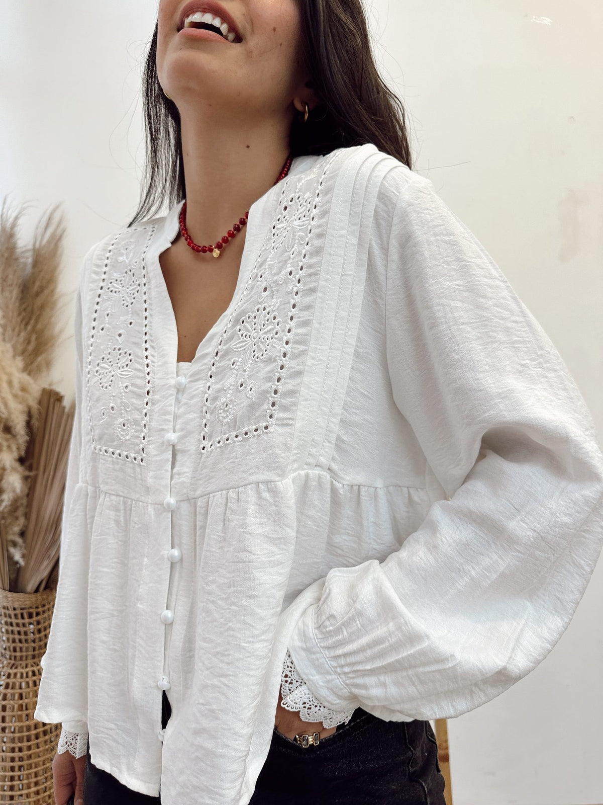 Blusa botones Ancona