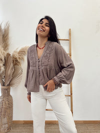Blusa botones Ancona